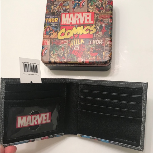 SOLD NWT Rare Marvel Comics Avenger Wallet - Picture 5 of 5